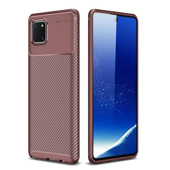 Microsonic Samsung Galaxy A81 (Note 10 Lite) Kılıf Legion Series Kahverengi