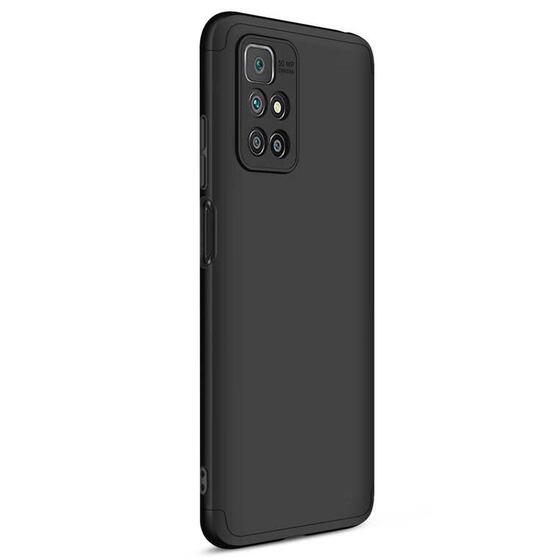 Microsonic Xiaomi Redmi Note 11 4G Kılıf Double Dip 360 Protective Siyah