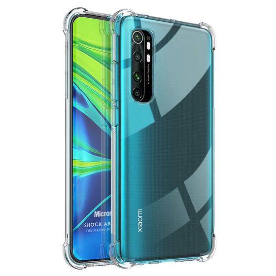 Microsonic Shock Absorbing Kılıf Xiaomi Mi Note 10 Lite Şeffaf