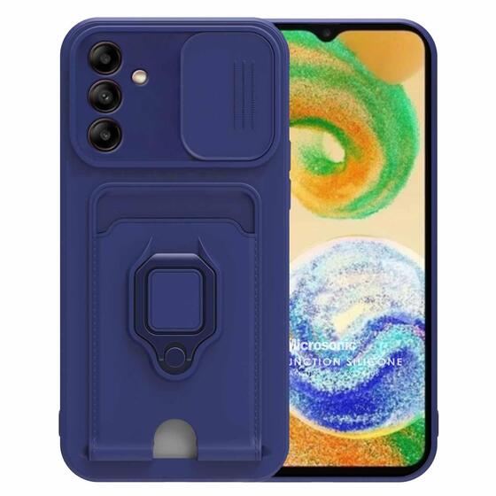 Microsonic Samsung Galaxy A05s Kılıf Multifunction Silicone Lacivert