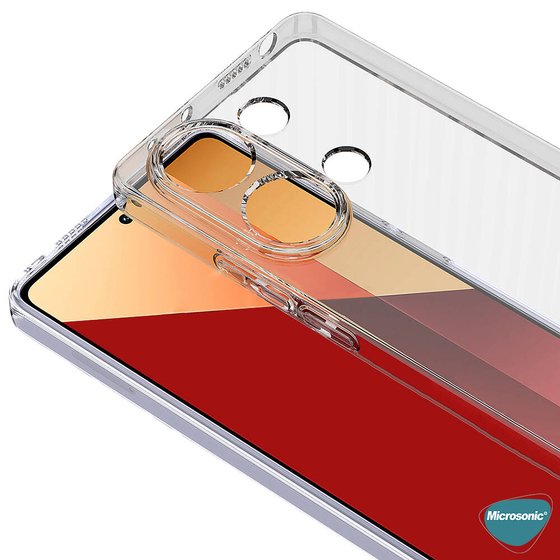 Microsonic Xiaomi Poco M6 Pro 4G Kılıf Transparent Soft Şeffaf