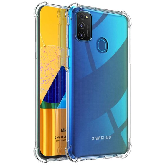 Microsonic Shock Absorbing Kılıf Samsung Galaxy M21 Şeffaf