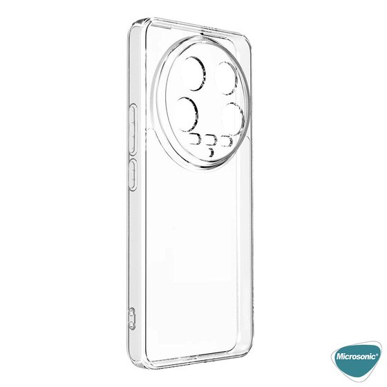 Microsonic Xiaomi Mi 14 Ultra Kılıf Transparent Soft Şeffaf