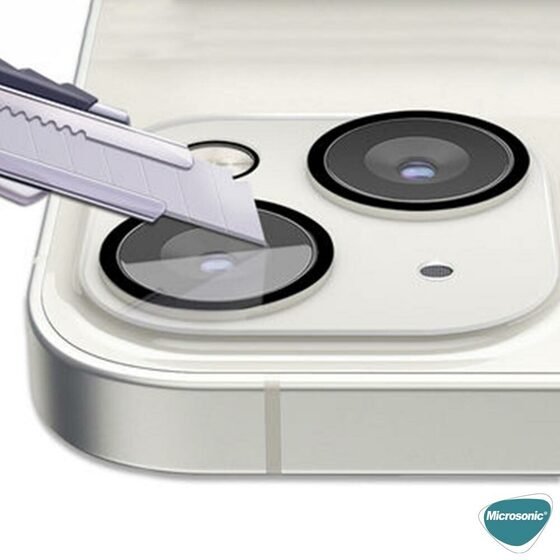 Microsonic Apple iPhone 13 Mini Kamera Lens Koruma Camı