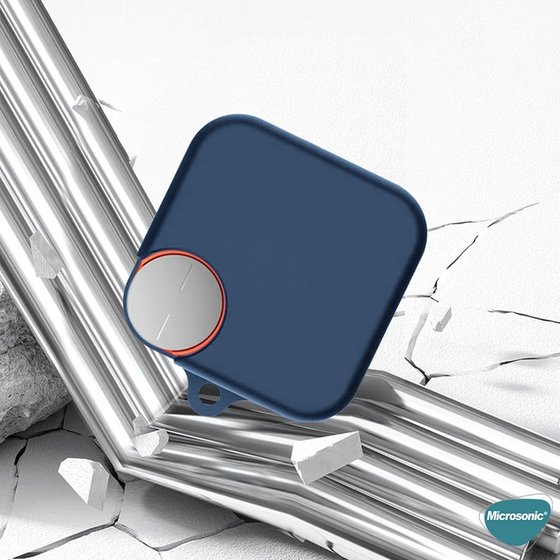 Microsonic Nothing CMF Buds Pro 2 Kılıf Askılı Mat Silikon Lacivert