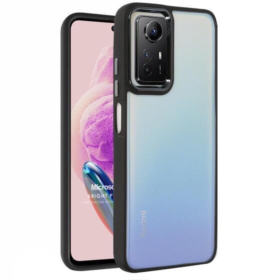 Microsonic Xiaomi Note 12S Kılıf Bright Planet Siyah