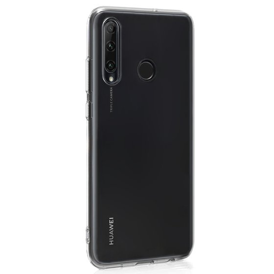 Microsonic Huawei Y6P Kılıf Transparent Soft Beyaz