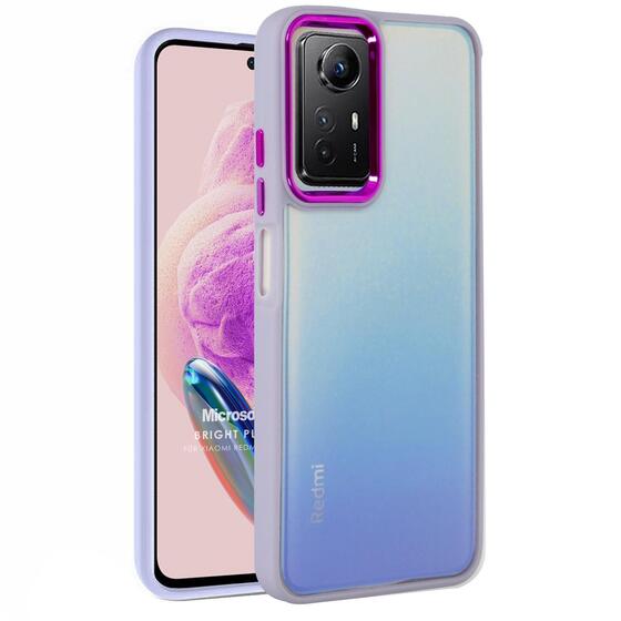 Microsonic Xiaomi Note 12S Kılıf Bright Planet Lila