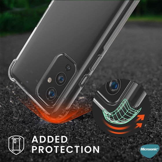 Microsonic OnePlus 9 Kılıf Shock Absorbing Şeffaf