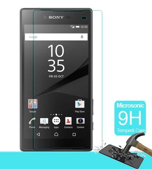 Microsonic Sony Xperia Z5 Dual Temperli Cam Ekran Koruyucu