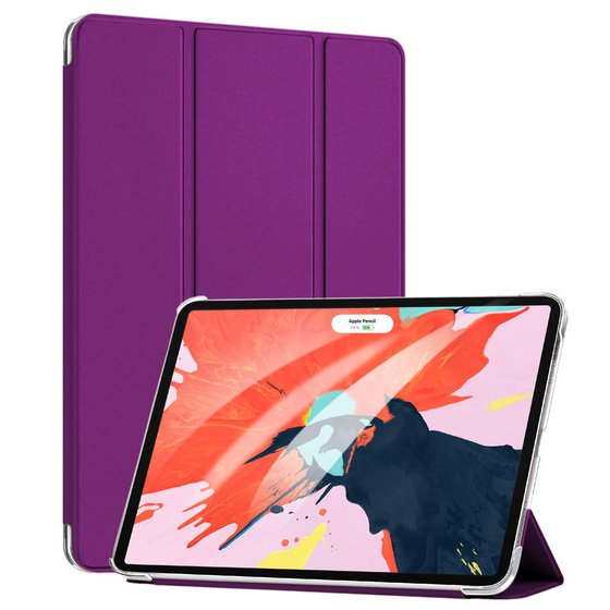 Microsonic Apple iPad Pro 11'' 2020 2. Nesil Kılıf (A2228-A2068-A2230) Smart Case ve Arka Kapak Mor