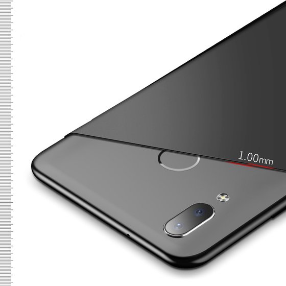 Microsonic Huawei P20 Lite Kılıf Premium Slim Siyah