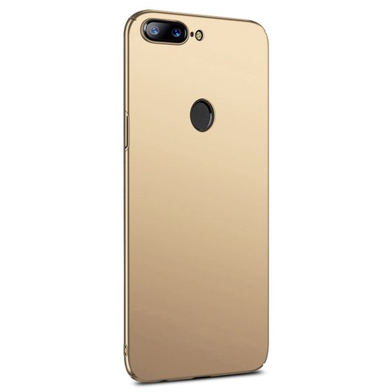 Microsonic OnePlus 5T Kılıf Premium Slim Gold