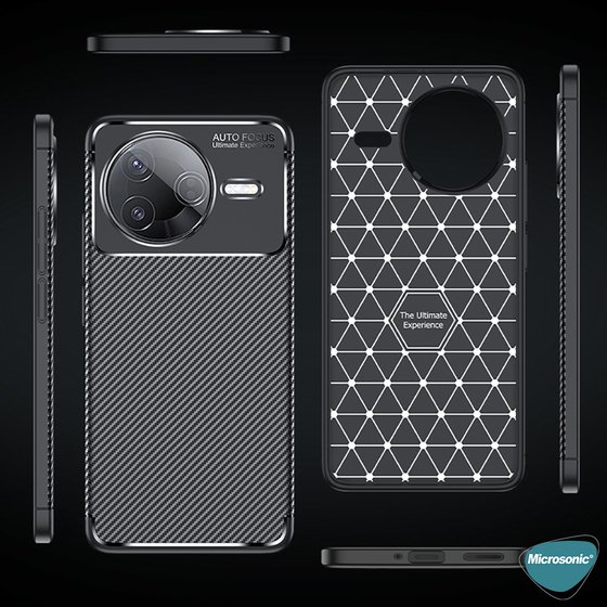 Microsonic Xiaomi Poco F7 Pro Kılıf Legion Series Siyah