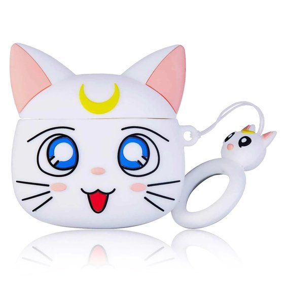 Microsonic AirPods Pro Kılıf Cartoon Figürlü Silikon Crtn-Fgr-Slr-Mn-Artms