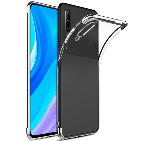 Microsonic Huawei P Smart Pro Kılıf Skyfall Transparent Clear Gümüş