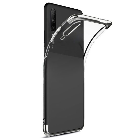 Microsonic Huawei P Smart Pro Kılıf Skyfall Transparent Clear Gümüş