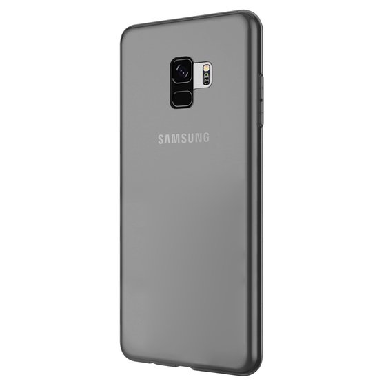 Microsonic Samsung Galaxy S9 Kılıf Transparent Soft Siyah