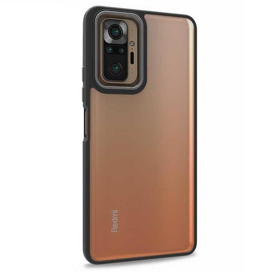 Microsonic Xiaomi Redmi Note 10 Pro Kılıf Bright Planet Siyah