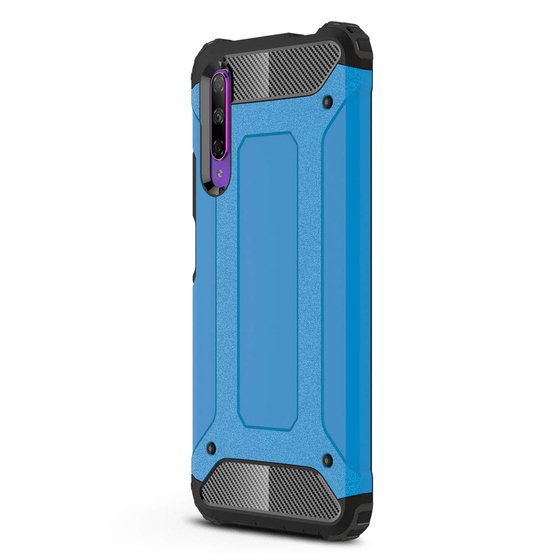 Microsonic Huawei P Smart Pro Kılıf Rugged Armor Mavi