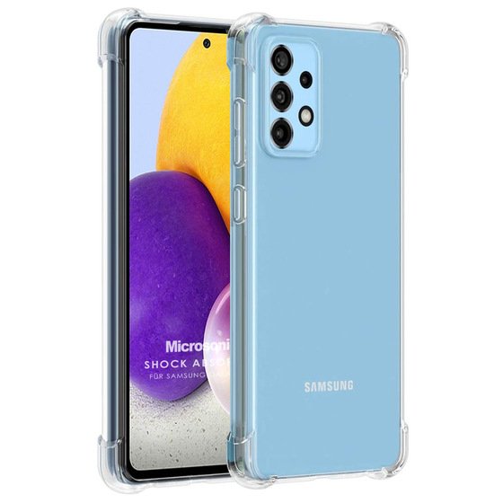 Microsonic Samsung Galaxy A72 Kılıf Shock Absorbing Şeffaf