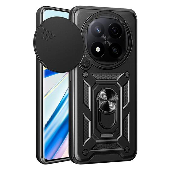 Microsonic Xiaomi Redmi Note 14 Pro 5G Kılıf Impact Resistant Siyah