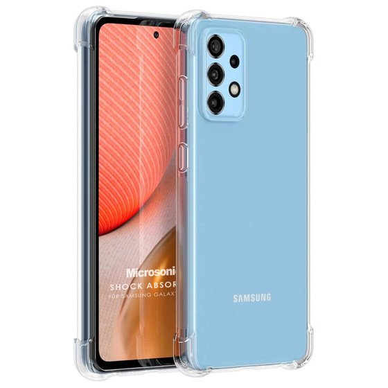 Microsonic Samsung Galaxy A32 5G Kılıf Shock Absorbing Şeffaf