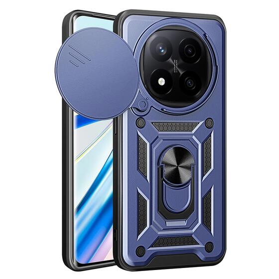 Microsonic Xiaomi Redmi Note 14 Pro 5G Kılıf Impact Resistant Lacivert