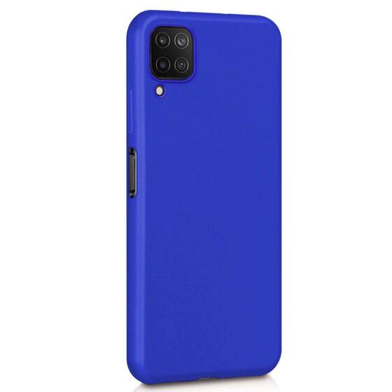 Microsonic Matte Silicone Samsung Galaxy M22 Kılıf Mavi