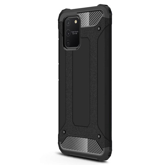 Microsonic Samsung Galaxy A91 (S10 Lite) Kılıf Rugged Armor Siyah