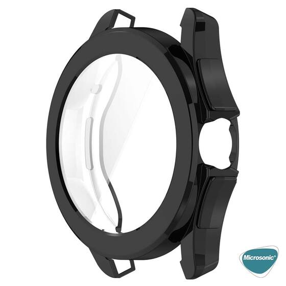Microsonic Xiaomi Watch S4 Kılıf 360 Full Round Soft Silicone Siyah