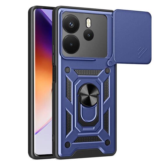 Microsonic Xiaomi Redmi Note 14 5G Kılıf Impact Resistant Lacivert