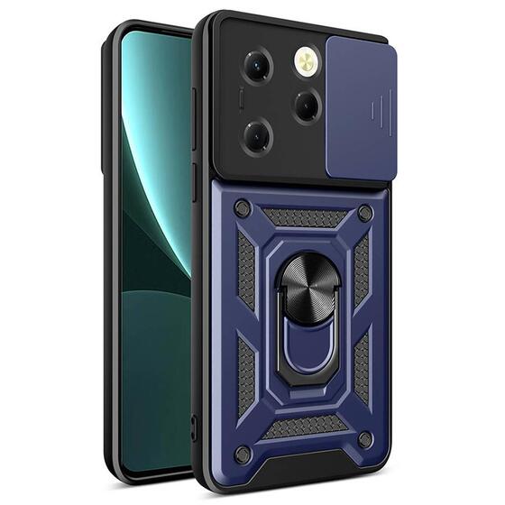 Microsonic TECNO Spark 20 Pro Kılıf Impact Resistant Lacivert