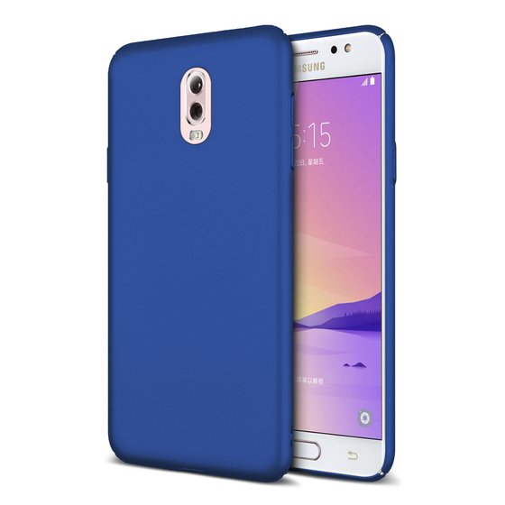 Microsonic Samsung Galaxy C8 Kılıf Premium Slim Lacivert