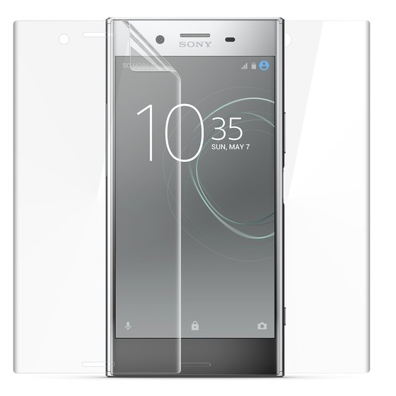 Microsonic Sony Xperia XZ Premium Ön + Arka Kavisler Dahil Tam Ekran Kaplayıcı Film