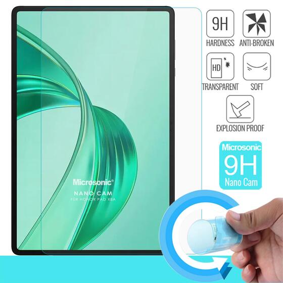 Microsonic Honor Pad X8A Nano Glass Cam Ekran Koruyucu