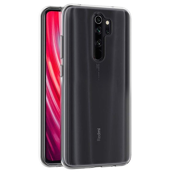 Microsonic Xiaomi Redmi Note 8 Pro Kılıf Transparent Soft Beyaz