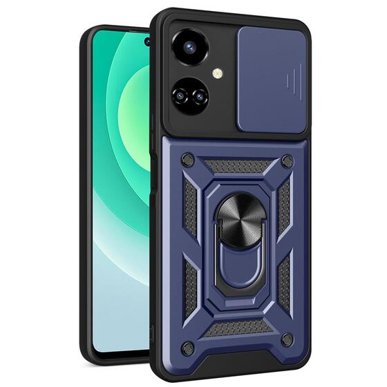 Microsonic TECNO Camon 19 Kılıf Impact Resistant Lacivert