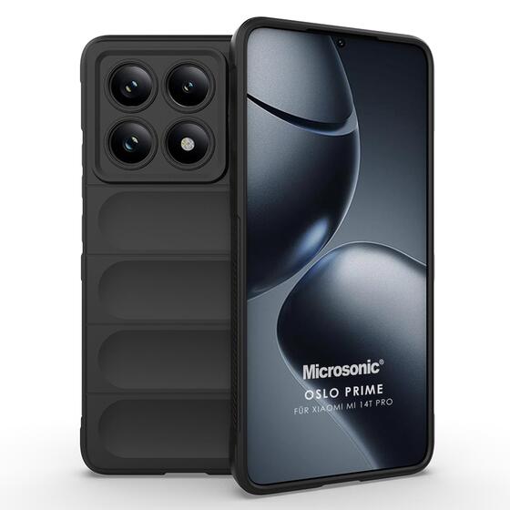 Microsonic Xiaomi Mi 14T Pro Kılıf Oslo Prime Siyah