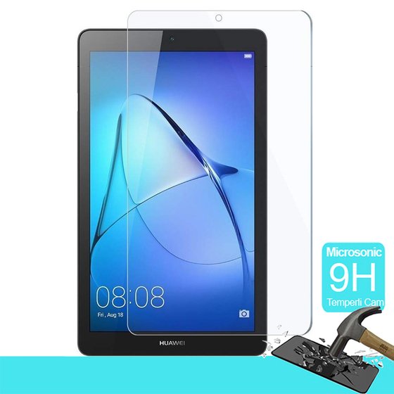 Microsonic Huawei MediaPad T3 7'' Temperli Cam Ekran koruyucu