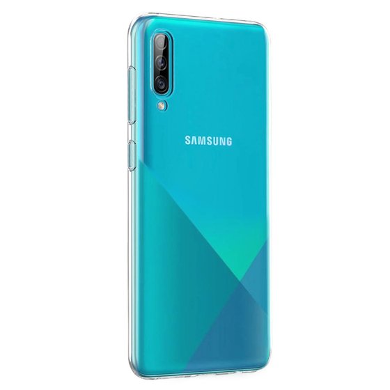 Microsonic Samsung Galaxy A30s Kılıf Transparent Soft Beyaz