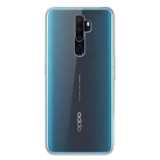 Microsonic Oppo A9 2020 Kılıf Transparent Soft Beyaz