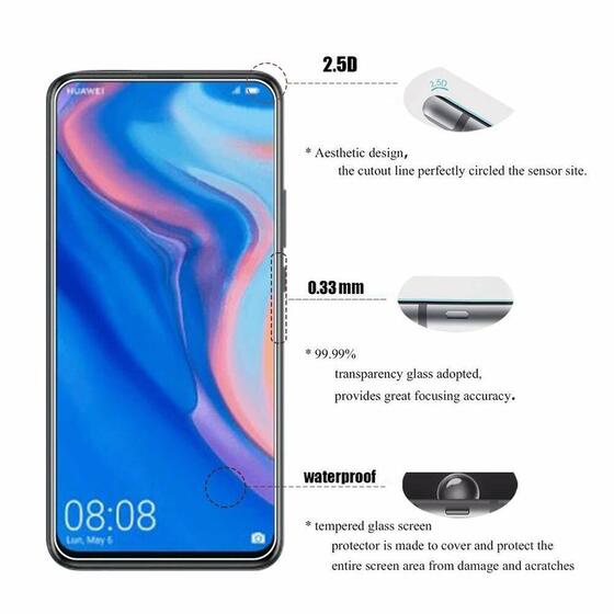 Microsonic Huawei P Smart Z Temperli Cam Ekran Koruyucu