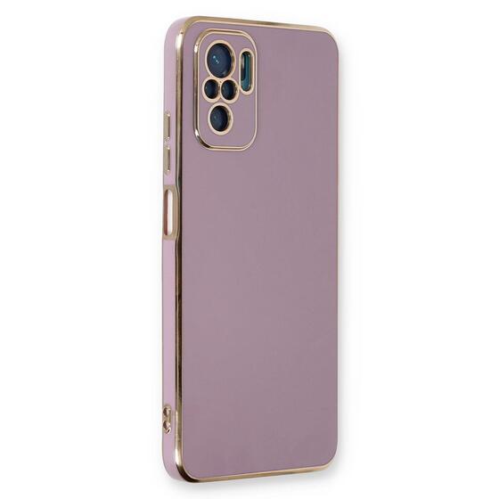 Microsonic Xiaomi Poco M5s Kılıf Olive Plated Lila