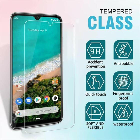 Microsonic Xiaomi Mi A3 Temperli Cam Ekran koruyucu