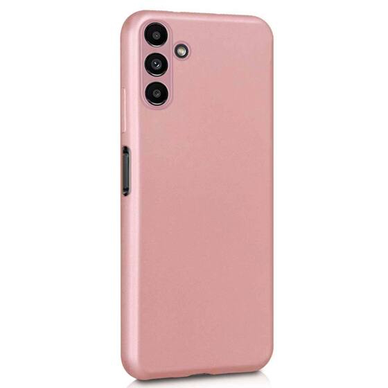 Microsonic Matte Silicone Samsung Galaxy A13 Kılıf Rose Gold