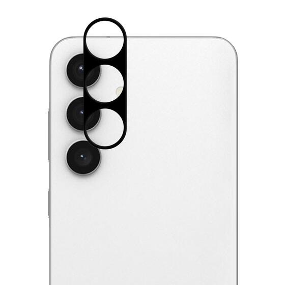Microsonic Samsung Galaxy S24 FE Kamera Lens Koruma Camı V2 Siyah