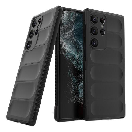 Microsonic Samsung Galaxy S25 Ultra Kılıf Oslo Prime Siyah