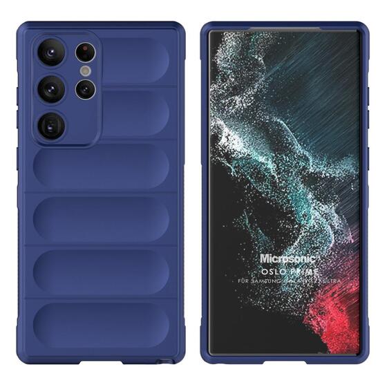 Microsonic Samsung Galaxy S25 Ultra Kılıf Oslo Prime Lacivert