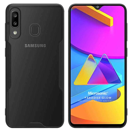 Microsonic Samsung Galaxy M10S Kılıf Paradise Glow Siyah